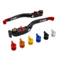 DBK Special Parts (Ducabike) Performance Technology ECO GP2 Folding Lever Set for Ducati with Brembo Self Purging Radial Masters DBK Special Parts (Ducabike) Performance Technology ECO GP2 Folding Lever Set for Ducati with Brembo Self Purging Radial Masters